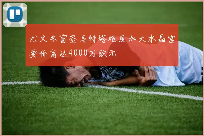 尤文冬窗签马特塔难度加大水晶宫要价高达4000万欧元